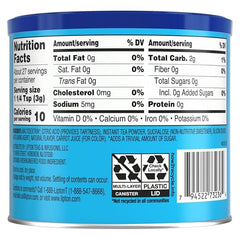 Lipton Zero Sugar Iced Tea Mix, Raspberry Flavor Black Iced Tea, Makes 10 Quarts (Pack of 6)