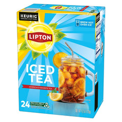 Lipton Iced Tea K-Cup Pods, Sweet Tea & Unsweetened Tea 24 CT (2ea) (Variety Pack)