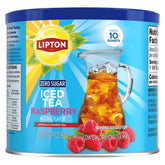 Lipton Diet Raspberry Iced Tea Mix – 10 Quarts Each– Z ero Sugar, Caffeinated Powder Drink Mix