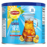 Lipton Diet Lemon Iced Tea Mix – 10 Quarts Each– Z ero Sugar, Caffeinated Powder Drink Mix