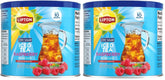 Lipton Zero Sugar Iced Tea Mix, Raspberry Flavor Black Iced Tea, Makes 10 Quarts (Pack of 2)