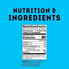 Lipton Iced Tea Mix, Reduced Sugar, Southernn Sweet Tea, Makes 28 Quarts, 2.2 Ounce(Pack of 1)