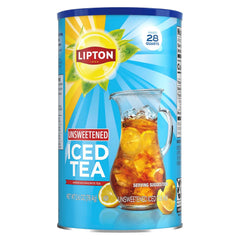 Lipton Unsweetened Iced Tea Mix, Makes 28 Quarts (Pack of 1)